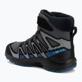 Kinder-Wanderschuhe Salomon XA Pro V8 Winter Waterproof turbulence / schwarz / dunkelblau 3