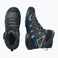 Kinder-Wanderschuhe Salomon XA Pro V8 Winter Waterproof turbulence / schwarz / dunkelblau 5