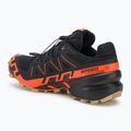 Herren-Laufschuhe Salomon Speedcross 6 GTX schwarz/shocking orange/white pepper 3