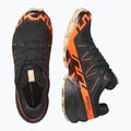 Herren-Laufschuhe Salomon Speedcross 6 GTX schwarz/shocking orange/white pepper 6