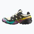 Herren-Laufschuhe Salomon Speedcross 6 GTX transparent gelb/schwarz/wasserfall 9