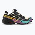 Damen-Laufschuhe Salomon Speedcross 6 GTX transparent gelb/schwarz/wasserfall 2