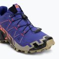 Damen-Laufschuhe Salomon Speedcross 6 liberty/schwarz/neon flame 7