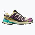 Damen Laufschuhe Salomon XA PRO 3D V9 GTX transparent gelb/schwarz/wasserfall