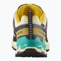 Damen Laufschuhe Salomon XA PRO 3D V9 GTX transparent gelb/schwarz/wasserfall 3