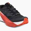 Herren-Laufschuhe Salomon Pulsar schwarz/weiß/cherrytomate 7