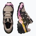 Damen-Laufschuhe Salomon Speedcross 6 etherea/schwarz/cyclamen 9