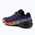 Herren-Laufschuhe Salomon Speedcross 6 GTX maritime blue/schwarz/cherry tomato 3