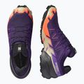 Herren-Laufschuhe Salomon Speedcross 6 GTX maritime blue/schwarz/cherry tomato 6