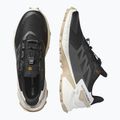 Herren Laufschuhe Salomon Supercross 4 schwarz / Vanilleeis / weißer Pfeffer 6