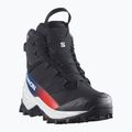 Herren-Trekkingstiefel Salomon Crosstrak Powder WP Equipe black/black 2