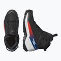 Herren-Trekkingstiefel Salomon Crosstrak Powder WP Equipe black/black 3