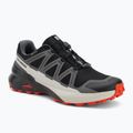 Herren-Laufschuhe Salomon Speedcross Peak GTX schwarz/castlerock/cherry tomato