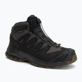 Herren-Trekking-Schuhe Salomon XA Tracker GTX schwarz/Asphalt/Kojotenbraun
