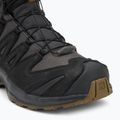 Herren-Trekking-Schuhe Salomon XA Tracker GTX schwarz/Asphalt/Kojotenbraun 7
