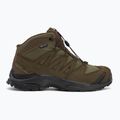 Herren-Trekking-Schuhe Salomon XA Tracker GTX earth brown/olive night/schwarz 2