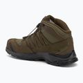 Herren-Trekking-Schuhe Salomon XA Tracker GTX earth brown/olive night/schwarz 3