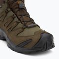Herren-Trekking-Schuhe Salomon XA Tracker GTX earth brown/olive night/schwarz 7
