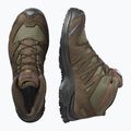 Herren-Trekking-Schuhe Salomon XA Tracker GTX earth brown/olive night/schwarz 8