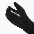 Salomon Merino Gloves tiefschwarze Laufhandschuhe 4