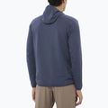 Herren Salomon Essential Lightwarm Hoodie blau Nächte trekking Sweatshirt 2