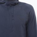 Herren Salomon Essential Lightwarm Hoodie blau Nächte trekking Sweatshirt 4
