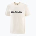 Herren T-Shirt Salomon Logo whisper white 3