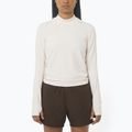 Damen-Langarmshirt zum Laufen Salomon Bliss whisper white