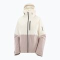 Damen-Skijacke Salomon Highland whisper white/etherea 7