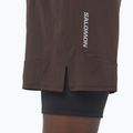 Salomon Sense 2IN1 Laufshorts für Herren Kaffeebohne 4