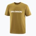 Herren T-Shirt Salomon Logo brilliant olive 3
