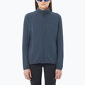 Fleecejacke für Damen Salomon Lightwarm Full Zip blue nights