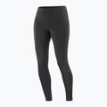 Damen-Laufleggings Salomon Shakeout Core Warm deep black 5