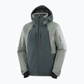 Herren-Skijacke Salomon Spectral green gables/sedona 9