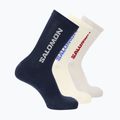 Socken Salomon Everyday Crew 3 pairs spellbound/vanilla ice/lunar rock
