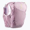 Damen-Laufweste Salomon Active Skin 12 Set dawn pink/dusky 2