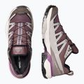 Trekkingschuhe Damen Salomon X Ultra 360 Edge GTX huckleberry/paloma 4