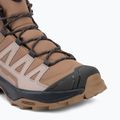 Trekkingschuhe Damen Salomon X Ultra 360 MID GTX burro/shadow 7