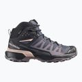 Damen-Trekkingschuhe Salomon X Ultra 360 MID GTX nine iron/excalibur