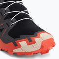Herren-Laufschuhe Salomon Speedcross 6 black/fiery red/almond milk 7