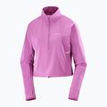 Damen-Sweatshirt Salomon Sense Aero Hybrid CP  iris orchid