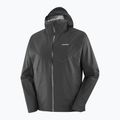 Herren Laufjacke Salomon Bonatti Waterproof dee black 7