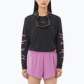 Damen-Lauf-Longsleeve Salomon Shakeout Core deep black