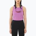 Damen-Laufshirt Salomon Shakeout Core Tank iris orchid
