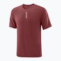 Herren Laufshirt  Salomon Ultra Tee syrah 5