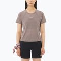 Damen-Laufshirt Salomon Shakeout Air Cropp iron