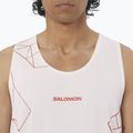 Salomon S/Lab Speed Tee lilac ash/fiery red Herren Laufshirt 3