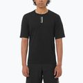 Herren Laufshirt  Salomon Ultra Tee deep black