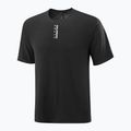 Herren Laufshirt  Salomon Ultra Tee deep black 5