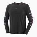 Lauf-Langarmshirt für Herren Salomon Shakeout Core deep black 3